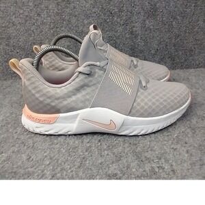 Nike Renew In-Season TR 9 Training Shoes Womens 7 Grey Pink AR4543-004